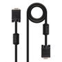 Nano Cable Cable Alargador SVGA 10.15.0206 VGA Macho a Hembra 6m Negro